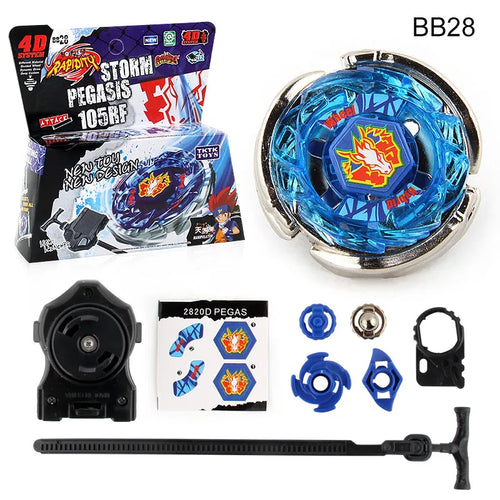 41 Styles 4D Metal Fusion Set with Launcher Spinning Top Battling Gift