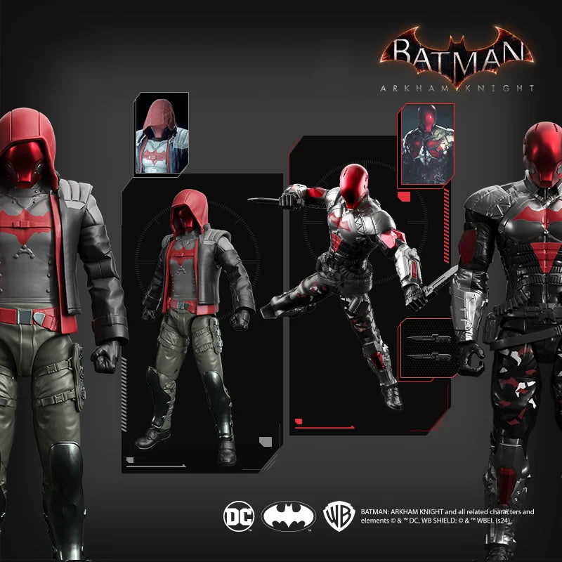 New F5 Batman Arkham Knight assembled Model Blind Box 7style 10cm