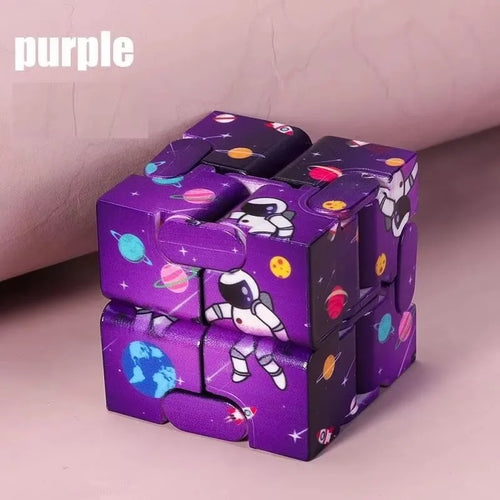 Infinity Cube Flip Adhd Toys Anxiety Toy Fingertips for Game Puzzle