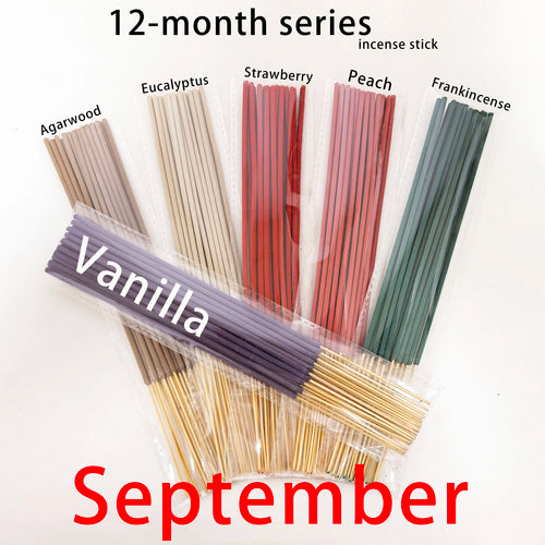 6 Sets of Approximately 126 High-Quality Incense Sticks - Including