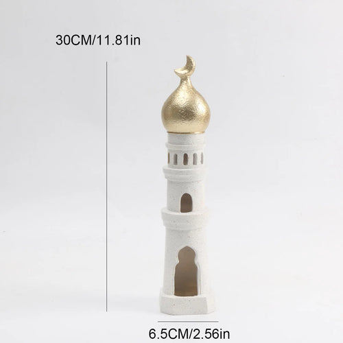 1 PC Ramadan Muslim Kaaba Dome Mosque Islamic Desktop Ornament Table