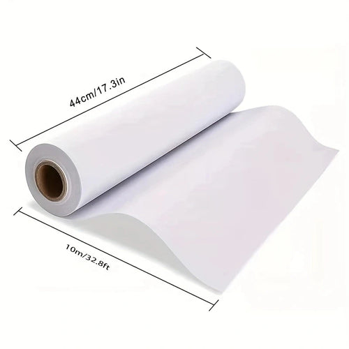 White Drawing Paper Roll 10m Art Paper Roll 44CM X 10M Painting