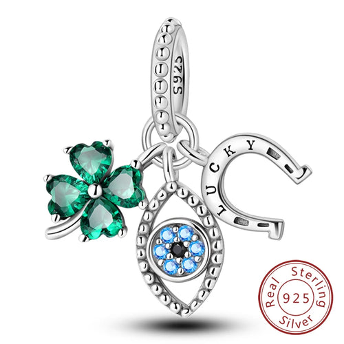 Hot Sale Charm Bead Pendant 925 Sterling Silver Firefly Love Heart