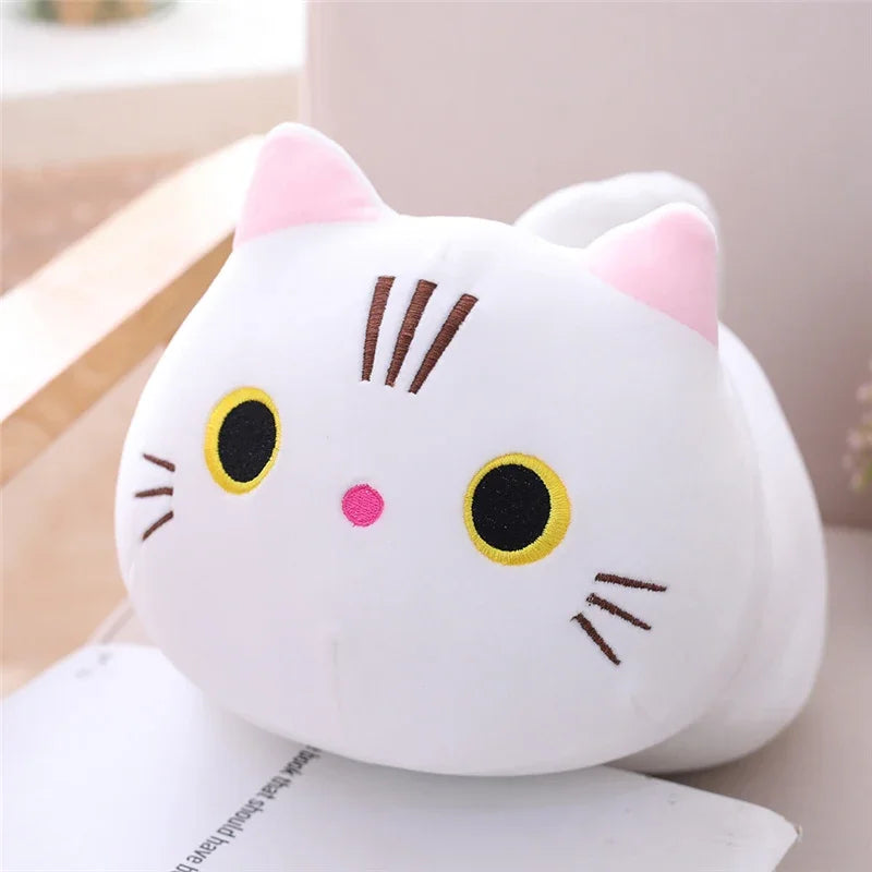 20cm Cute Soft Cat Plush Pillow Sofa Cushion Kawaii Plush Toy Stuffed