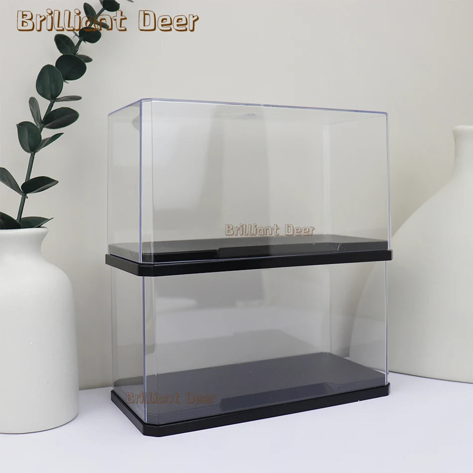 Stackable Acrylic Dispaly Box for Building Blocks Figures Stand MOC