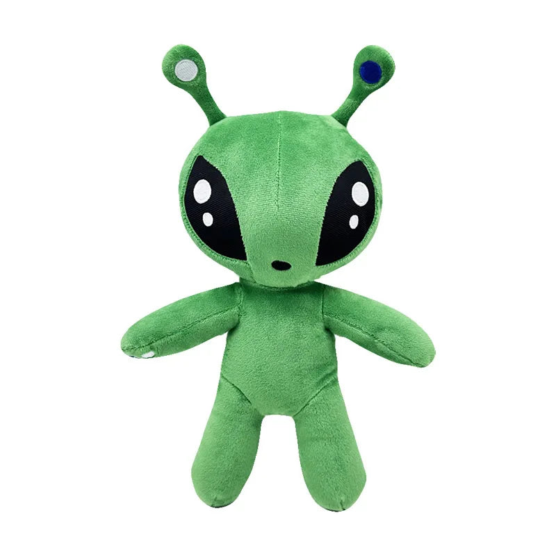 30cm Green Alien Plush Toy Anime Tentacled Horn Alien Monsters Horror