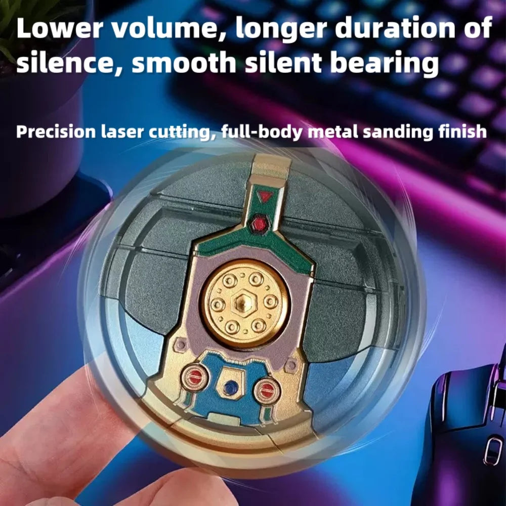 New 360 Rotating Ball Deformation Robot Fingertip Gyro Decompression