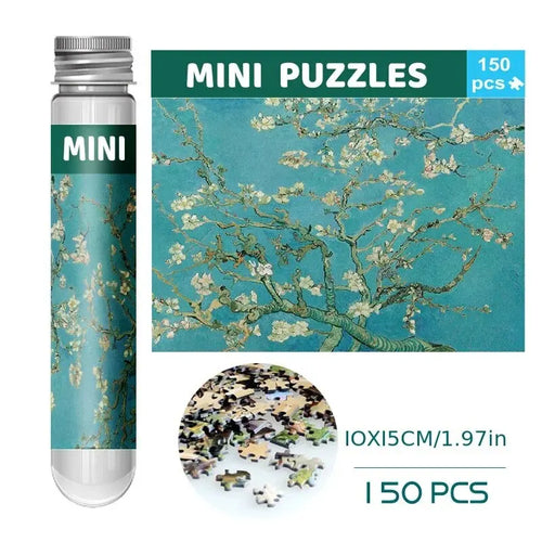 150pcs Test Tube Jigsaw Puzzle World Famous Painting Van Gogh The
