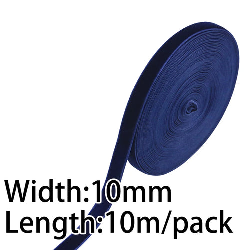 (10 Meters/roll) 10mm Velvet Ribbon Christmas Lace Ribbons Wholesale