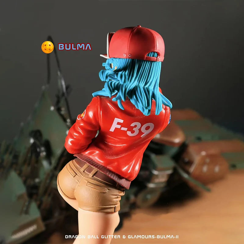 7.87in/26cm Anime Figure Dragon Ball Z Bulma Action Figures Pvc Statue