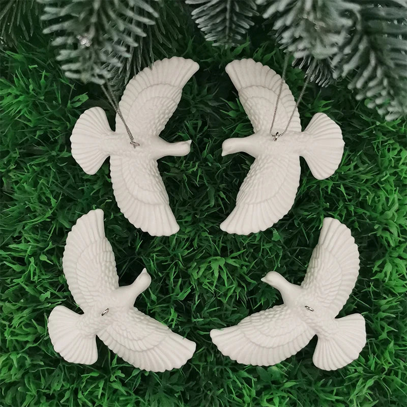 Exquisite acrylic friendship dove decoration, romantic hanging