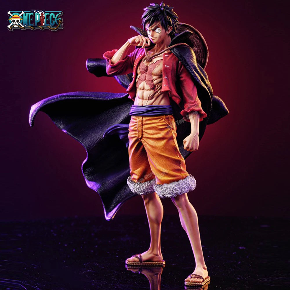 17Cm One Piece Anime Figures Monkey D Luffy Sun God Nika Action