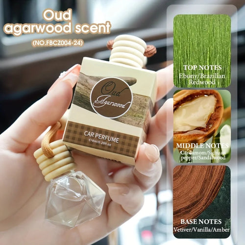 Car Air Freshener Mini Aromatherapy Essential Oil Odor Eliminator Kit