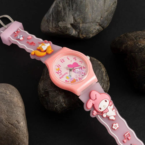 Sanrio 3D Pattern Children's Watch Cinnamoro Hello Kitty Waterproof