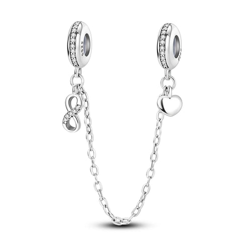 Charms Beads 925 Sterling Silver Tree of Life Peach Heart Sweet Love