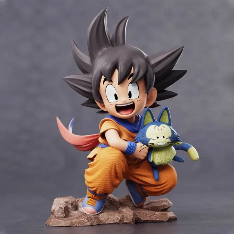 10cm Anime Dragon Ball Z Figure Goku Figure Goku Embrace Pura PVC GK