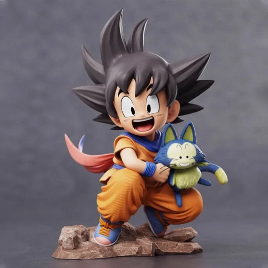 10cm Anime Dragon Ball Z Figure Goku Figure Goku Embrace Pura PVC GK