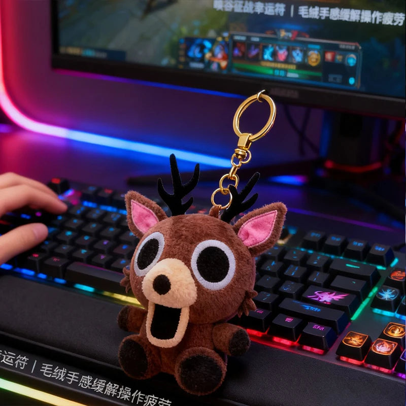 Hot 99 Nights In The Forest Deer Plush Toys Plush Keychain
