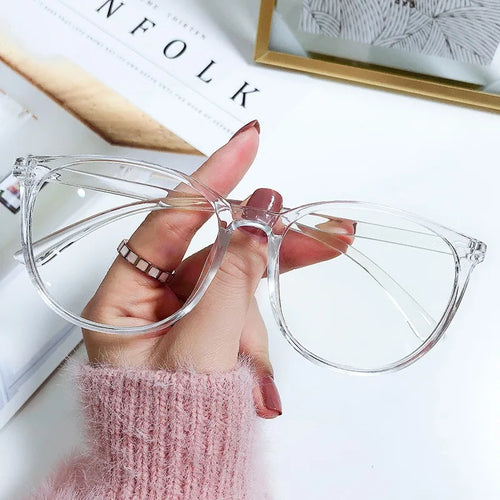 1PC  simple anti-blue light glasses ladies sunglasses ultra light