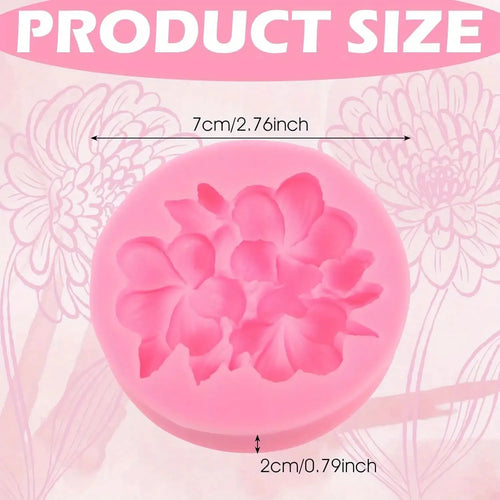 SuitableDIYCandle、Aromatherapy、Realistic Peony Flower Silicone Mold