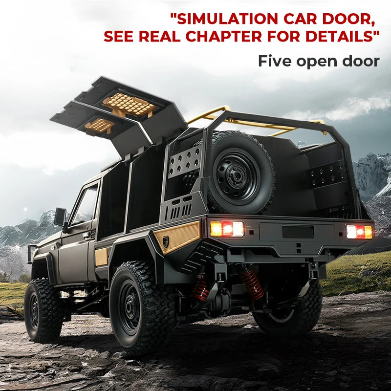 ZWN MN82 MN82S LC79 1/12 Full Scale RC Pickup Short Truck 4WD Remote