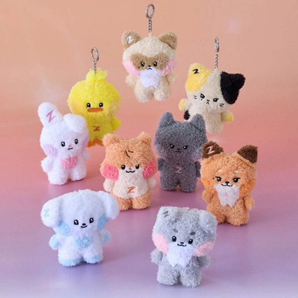 Kpop ZB1 Doll Keychain 12CM Zeroni Cartoon Cute Plush Doll Pendant Bag