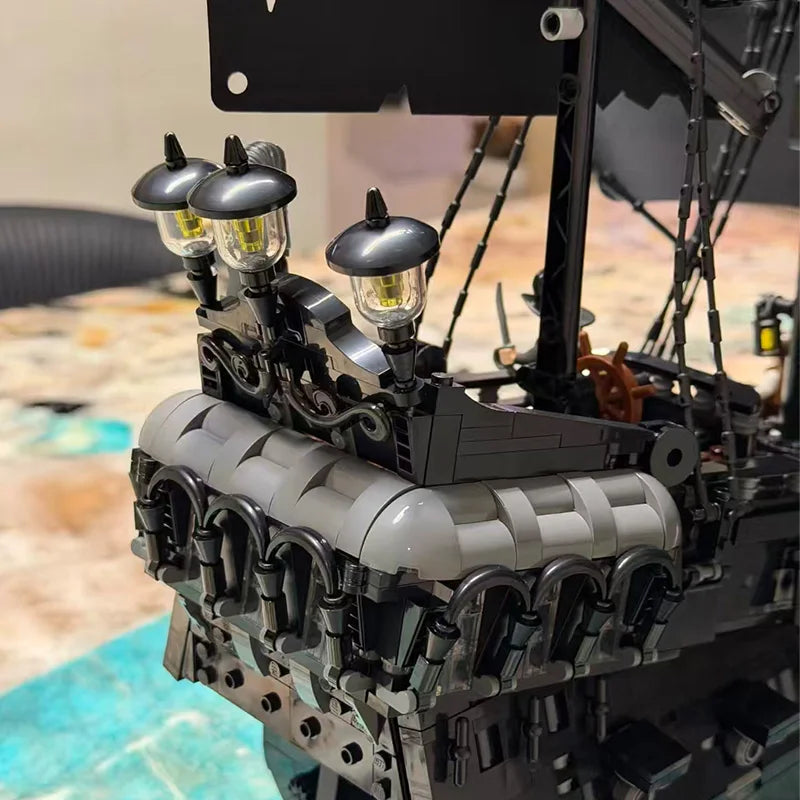 2025 NEW MOC 2862 PCS Black Pearl Pirate Ship Building Blocks Vessel