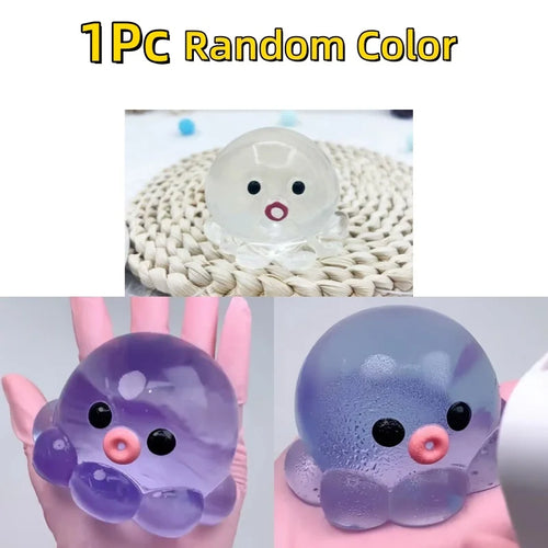 Homemade Bubble Octopus Squeeze Toy for Relax Fun Party & Birthday