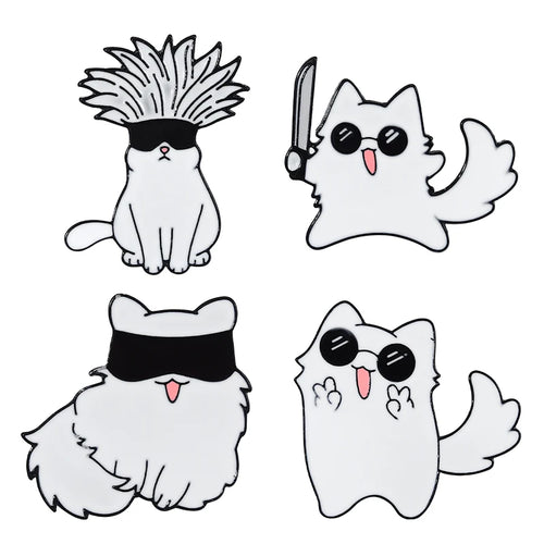 3-6pcs/Set Anime Collection Enamel Pins Custom Cartoon Character