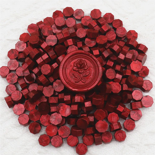 200pcs Octagon Sealing  Wax Beads for Wax Seal Stamp for Scrapbooking