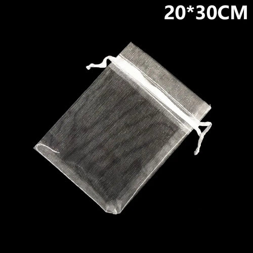 25/50PCS Drawable Party Supply Christmas Favor Jewelry Packing White