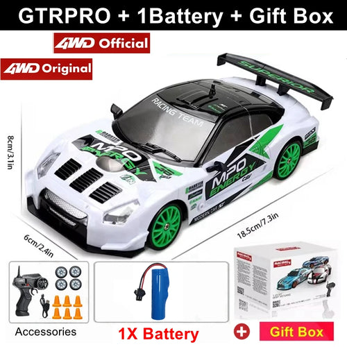 4WD RC Drift Car Remote Control GTRPRO AE86PRO Model 4x4 Racing RTR