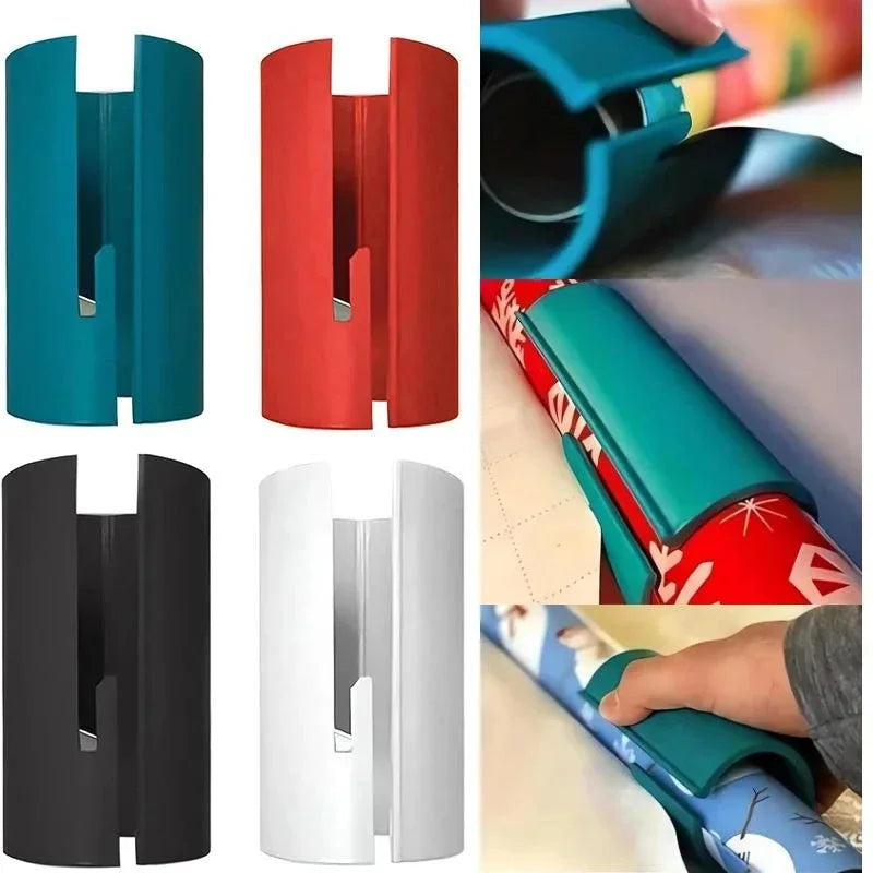 Cylindrical Wrapping Paper Cutter Gift Packaging Paper Edge Trimmer
