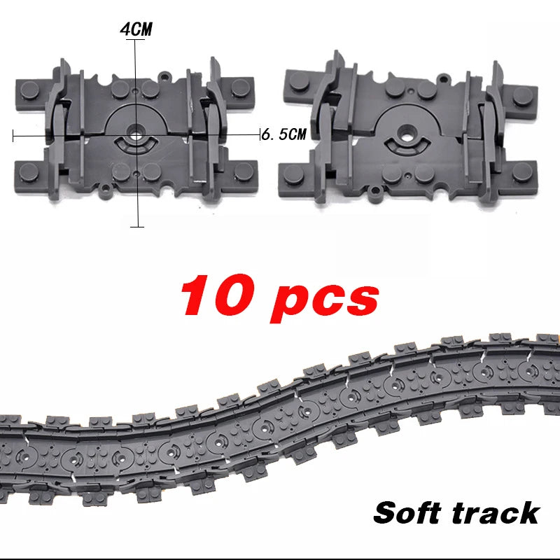NEW City Trains Flexible Tracks Soft Straight Curved Rails Switch