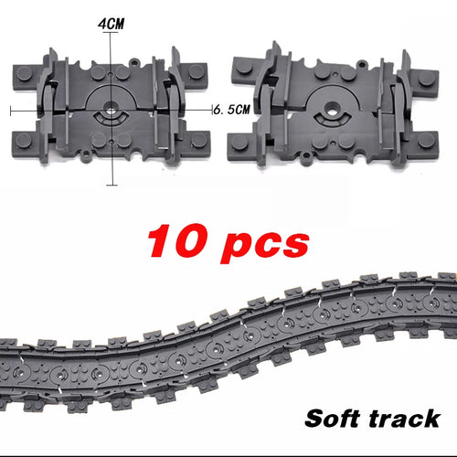 NEW City Trains Flexible Tracks Soft Straight Curved Rails Switch
