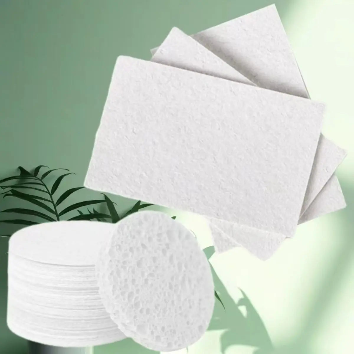 10Pcs Foam Texture Paper Square & Round Foam Texture Blank Painting