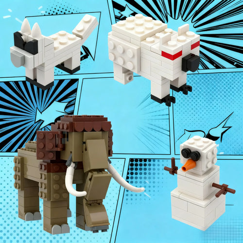 Hot 99 Nights in The Forest Building Blocks, Horror Game Deer Figure