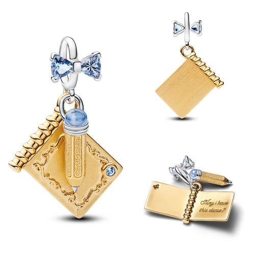 New 925 Sterling Silver Charms Heart Bee Flower key Lock Earrings