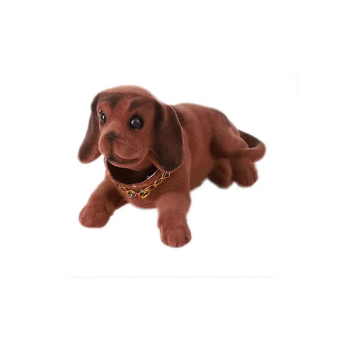 Car Ornaments Shaking Head Dog Doll, Cute Nodding Puppy Dashboard Toys