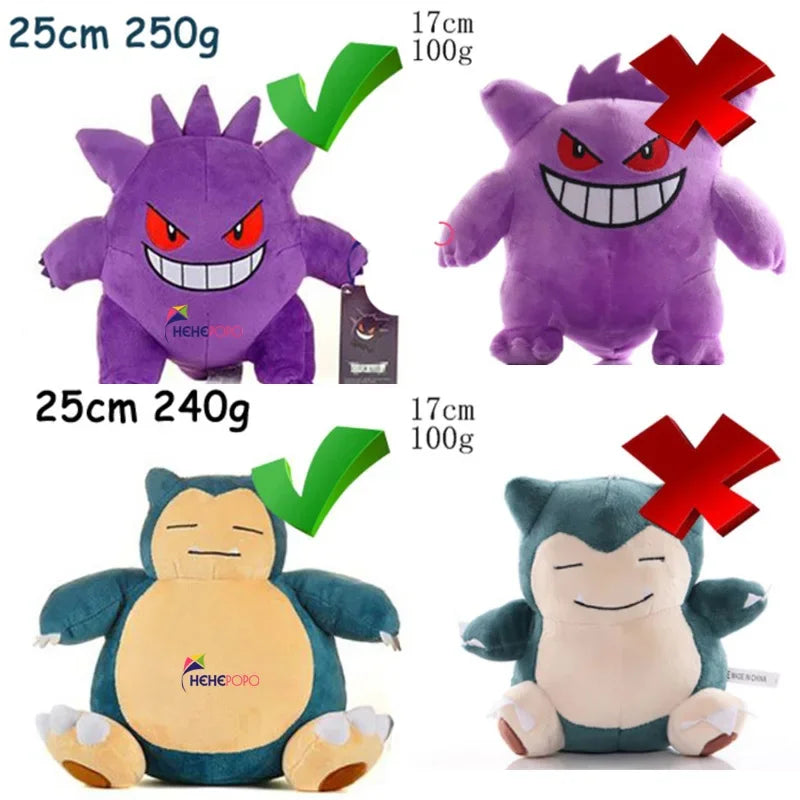 2026* Peluche Pokemon Gengar Peluche 24cm Pokemon stuffed Toy Cute