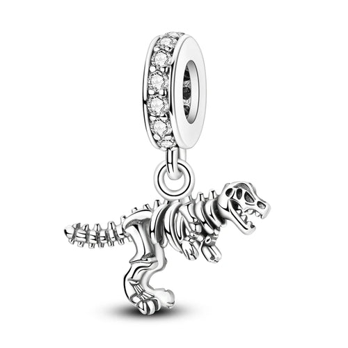 925 Sterling Silver Charms Beads Pendant Tree of Life Dog Elephant
