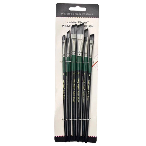 6pcs Artist Paint Brushes Set Artist Paintbrushes For Acrylic Oil