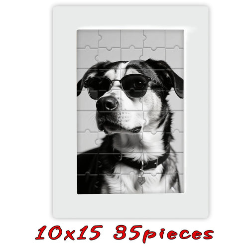 【Custom】Framed Wooden Puzzles, Custom Graduation Photo Puzzles as
