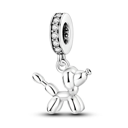 925 Sterling Silver Charms Beads Pendant Tree of Life Dog Elephant
