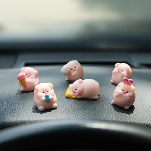 Cute Mini Animal Car Dashboard Accessories Fun Animal Car Rear view