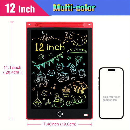 8.5" /10"/12" Drawing Board LCD Writing Tablet For Kids Montessori