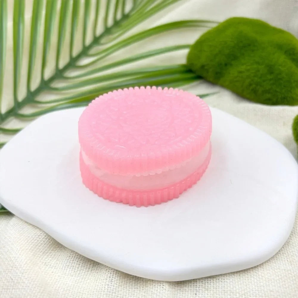 Soft Taba Squishy Handmade Cookies Stress Relief Toy Sensory Fidget