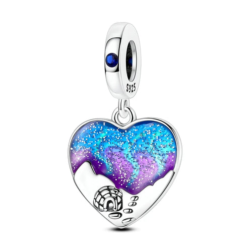 New 925 Sterling Silver Charms Beads Pendants Colorful Tree of Life