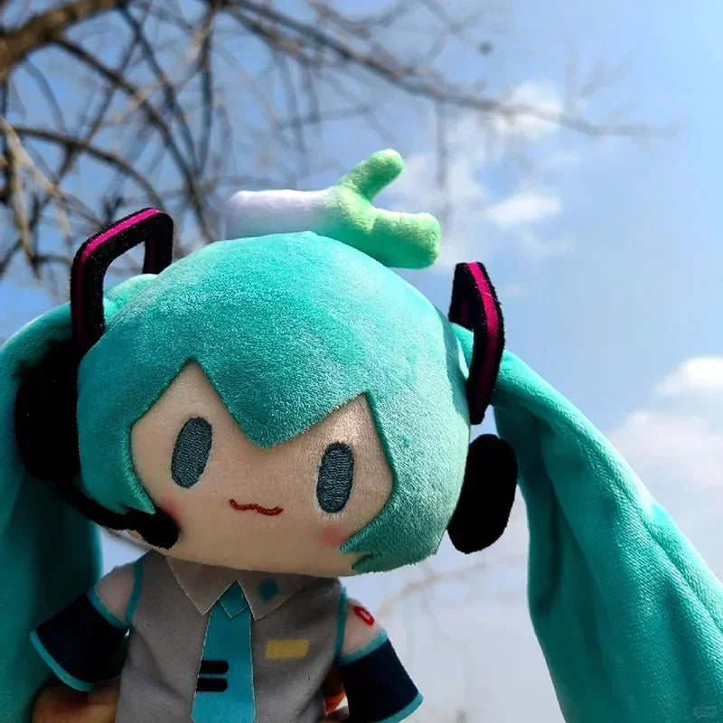 15cm Hatsune Miku Kawaii Q Version Figure Plush Doll Anime Peripheral