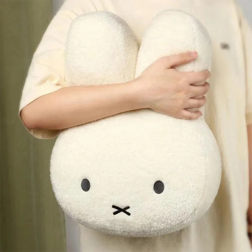 Miffy Black eyes Cute Doll Plush Toy Kawaii Bed Pillow soft